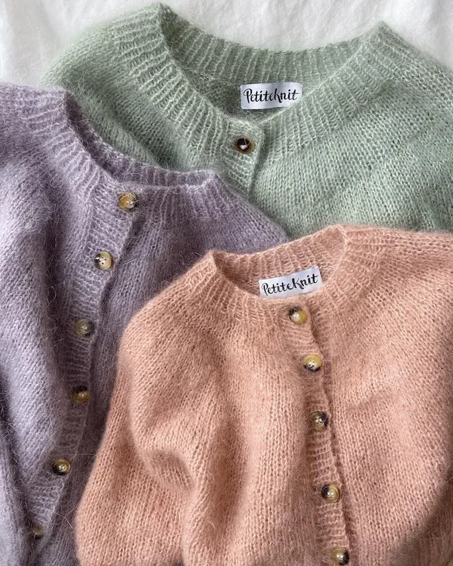 Garnpakke Novice Cardigan Mohair Edition