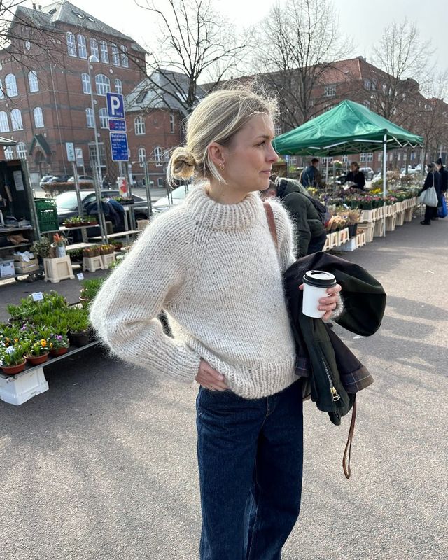 PetiteKnit Marble Sweater