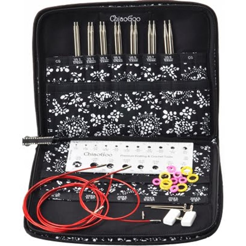 ChiaoGoo TWIST Rundpinnesett (complete) 13 cm 