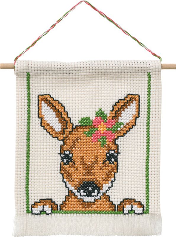 Rådyr kit 16x18cm