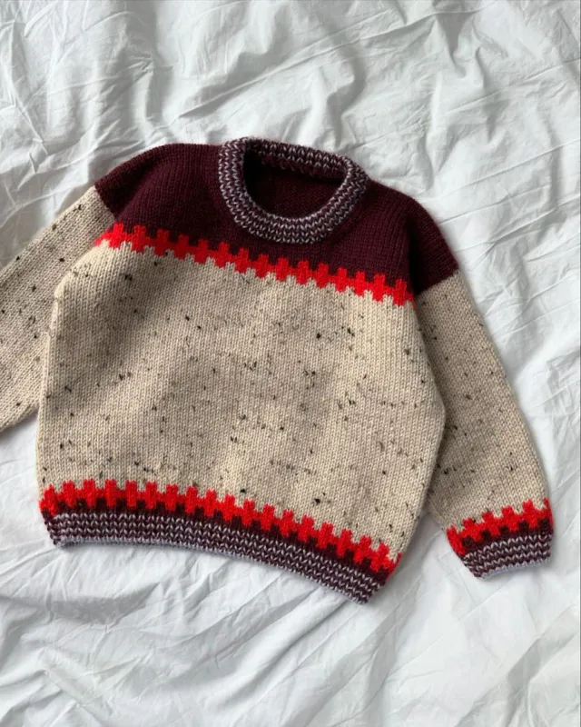 PetiteKnit Cross Sweater Junior