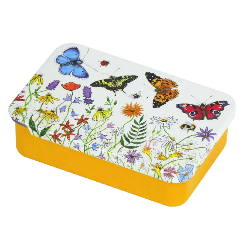 Emma Ball Liten tinnboks - Butterflies