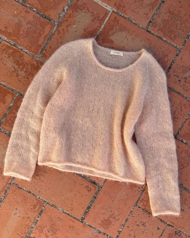 PetiteKnit Cumulus bluse O-neck