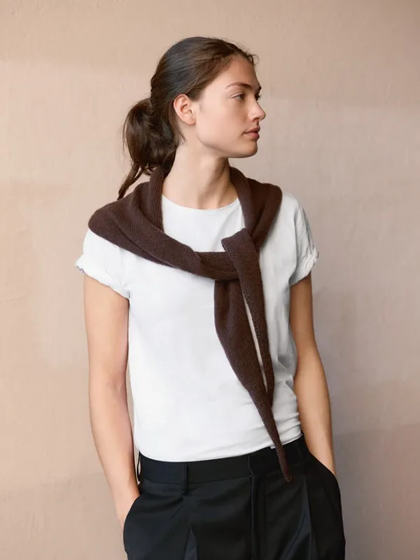 Sandnesgarn Triangle Shawl