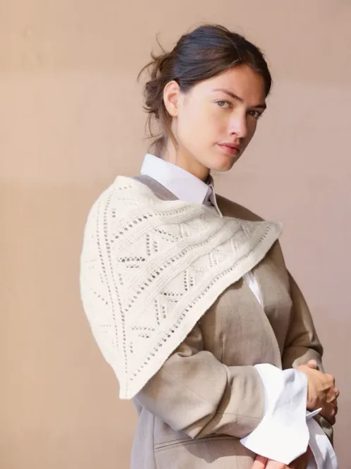 Hovedbilde Sandnesgarn Petra Scarf