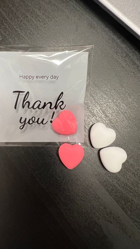 Maskestoppere 2 stk hjerte